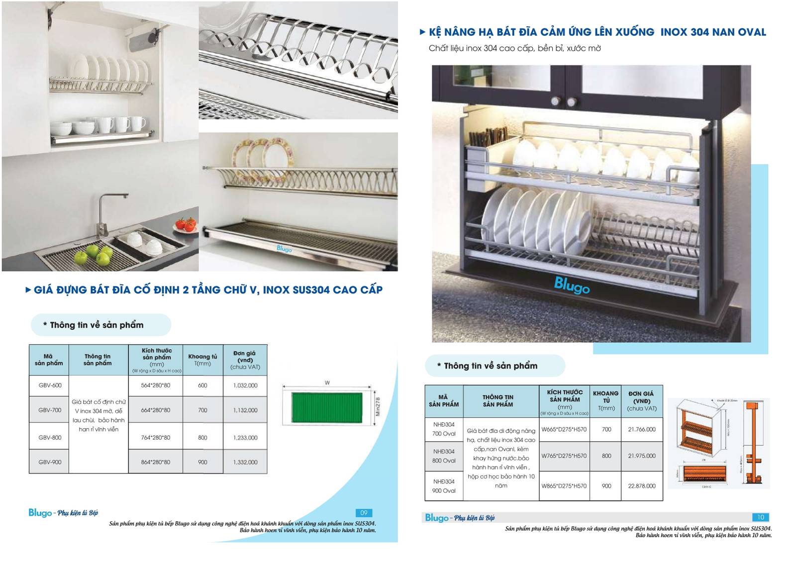Thiết bị bếp BLUGO Catalogue và Bảng giá mới nhất tại Bình Dương /Page 5